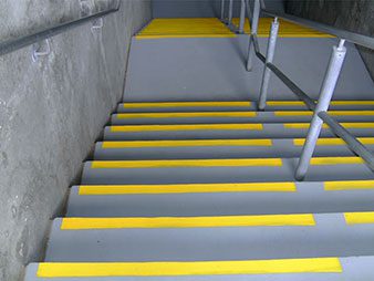 DDA Compliant Stair Nosings DDA Compliant Stair Nosings