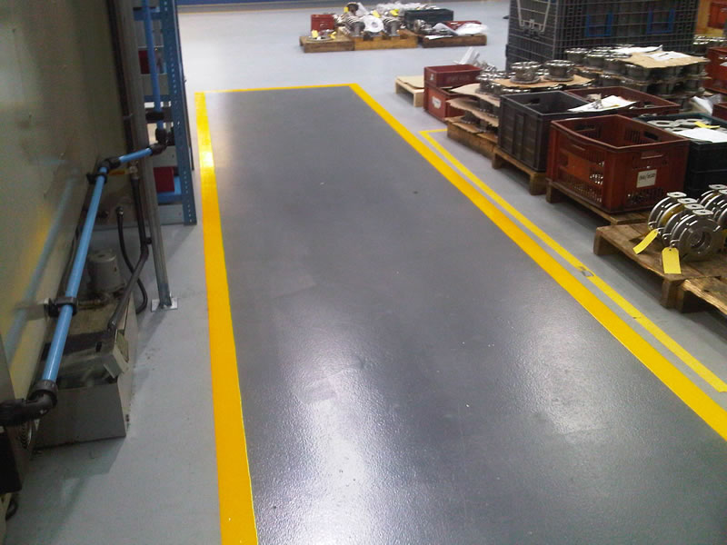 Specialist Floor Line Markings Contractors in the UK