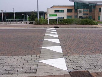 White Lining Car Parking Line Marking