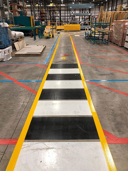 Warehouse Line Markings Warehouse Line Markings